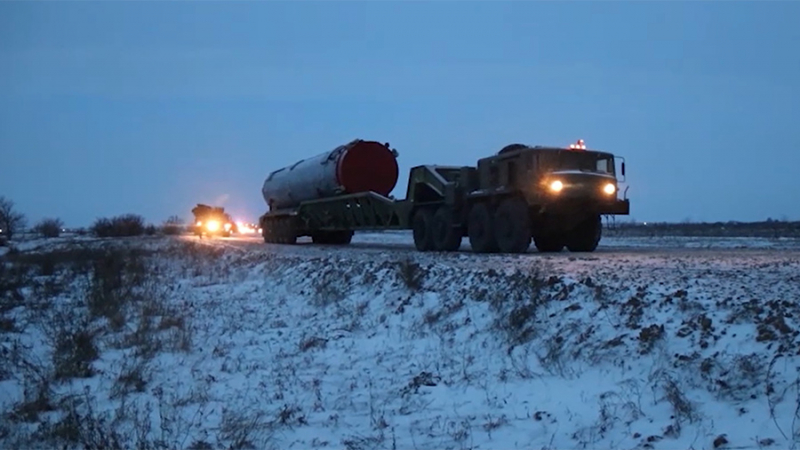 МО показало перевооружение Ясненского соединения РВСН на ракетный комплекс &laquo;Авангард&raquo;