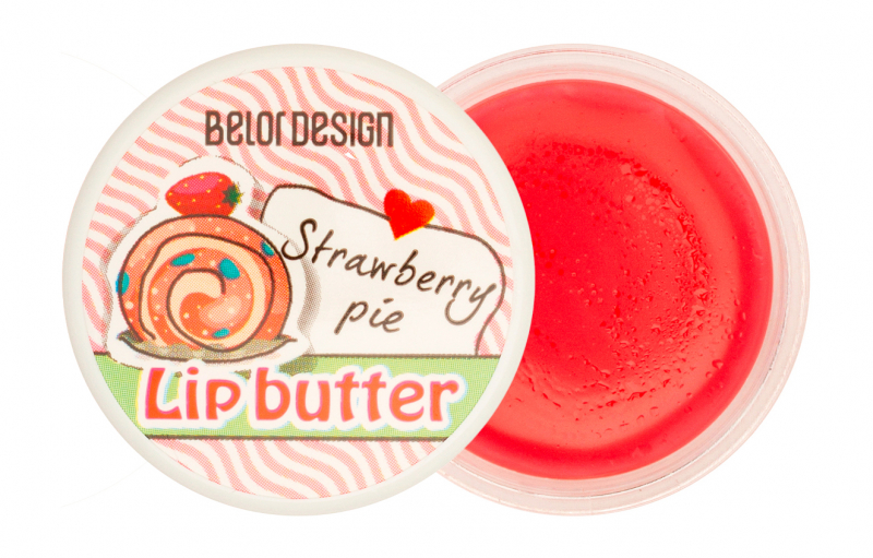 BelorDesign Strawberry Pie Lip Butter&nbsp;Масло для губ с клубничным вкусом