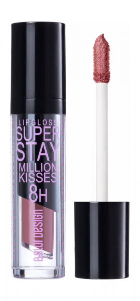 BelorDesign Super Stay Million Kisses 8H Lip Gloss&nbsp;Суперстойкий кремовый блеск для губ | 223 Розовый нюд