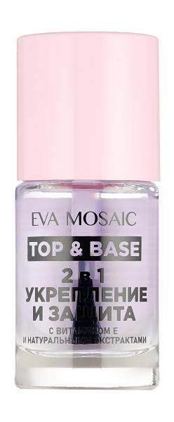 Eva Mosaic Top and Base Средство для ногтей Укрепление и защита 2 в 1&nbsp;Средство для укрепления и защиты ногтей