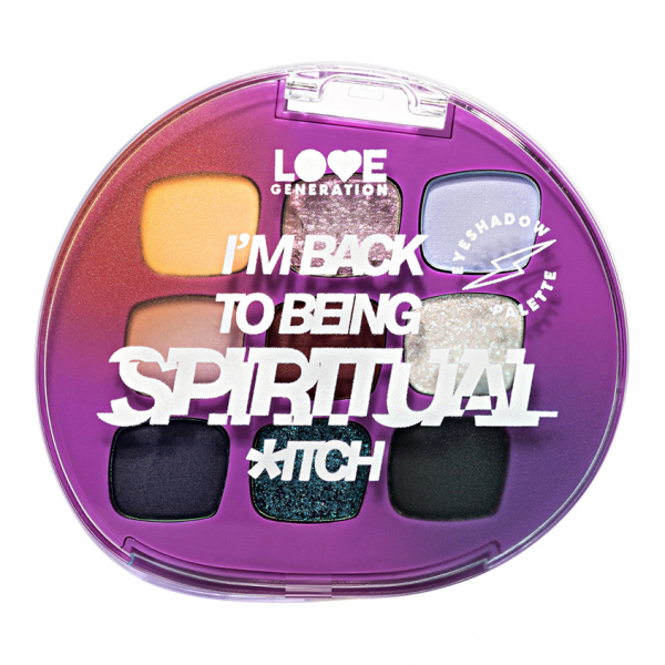 Палетка теней для век `LOVE GENERATION` тон 01 I&rsquo;m back to being spiritual *itch