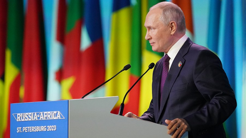 Путин заявил о хорошем результате прошедшего саммита Россия &ndash; Африка